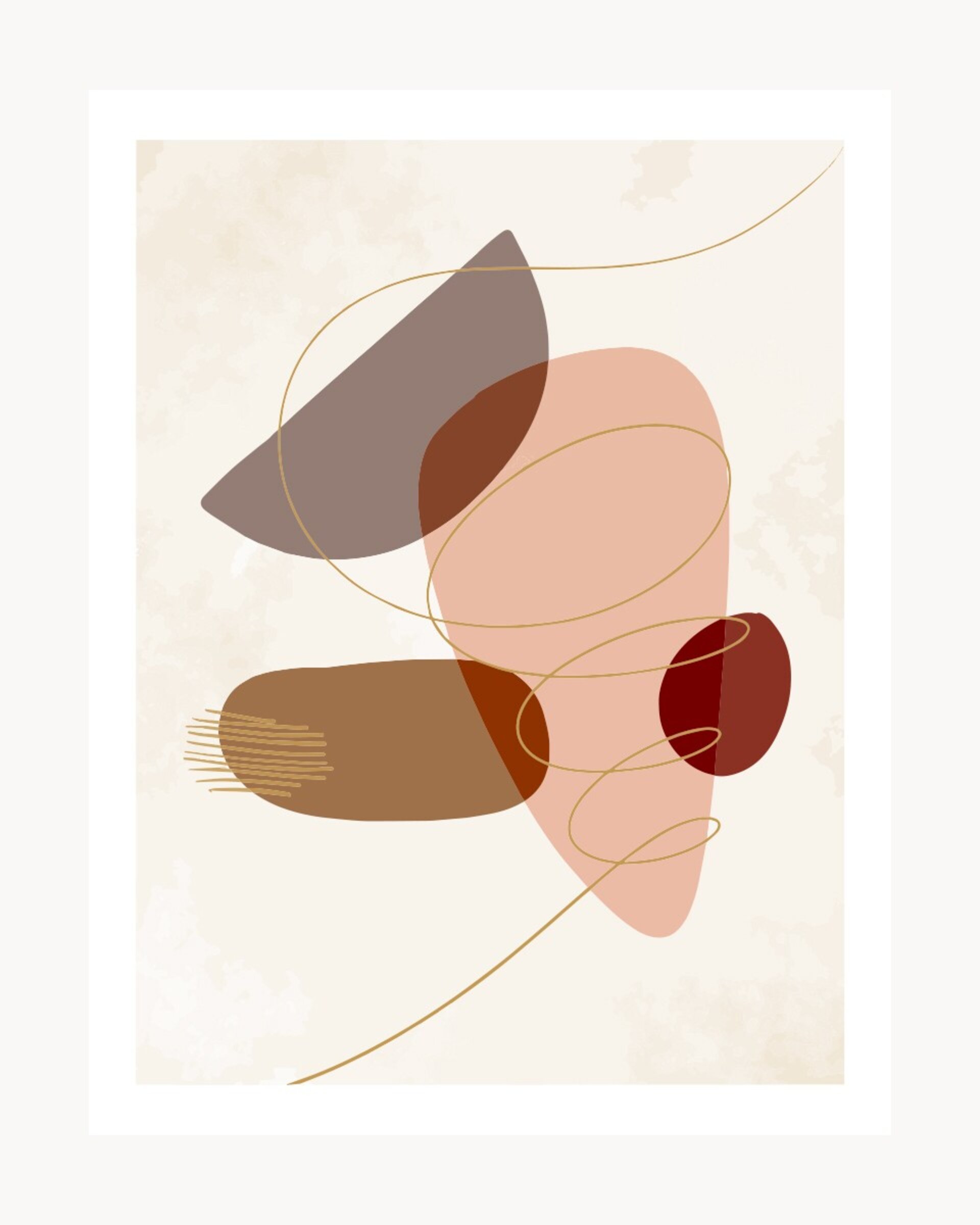 Lámina Deco Abstracto 7 - 2