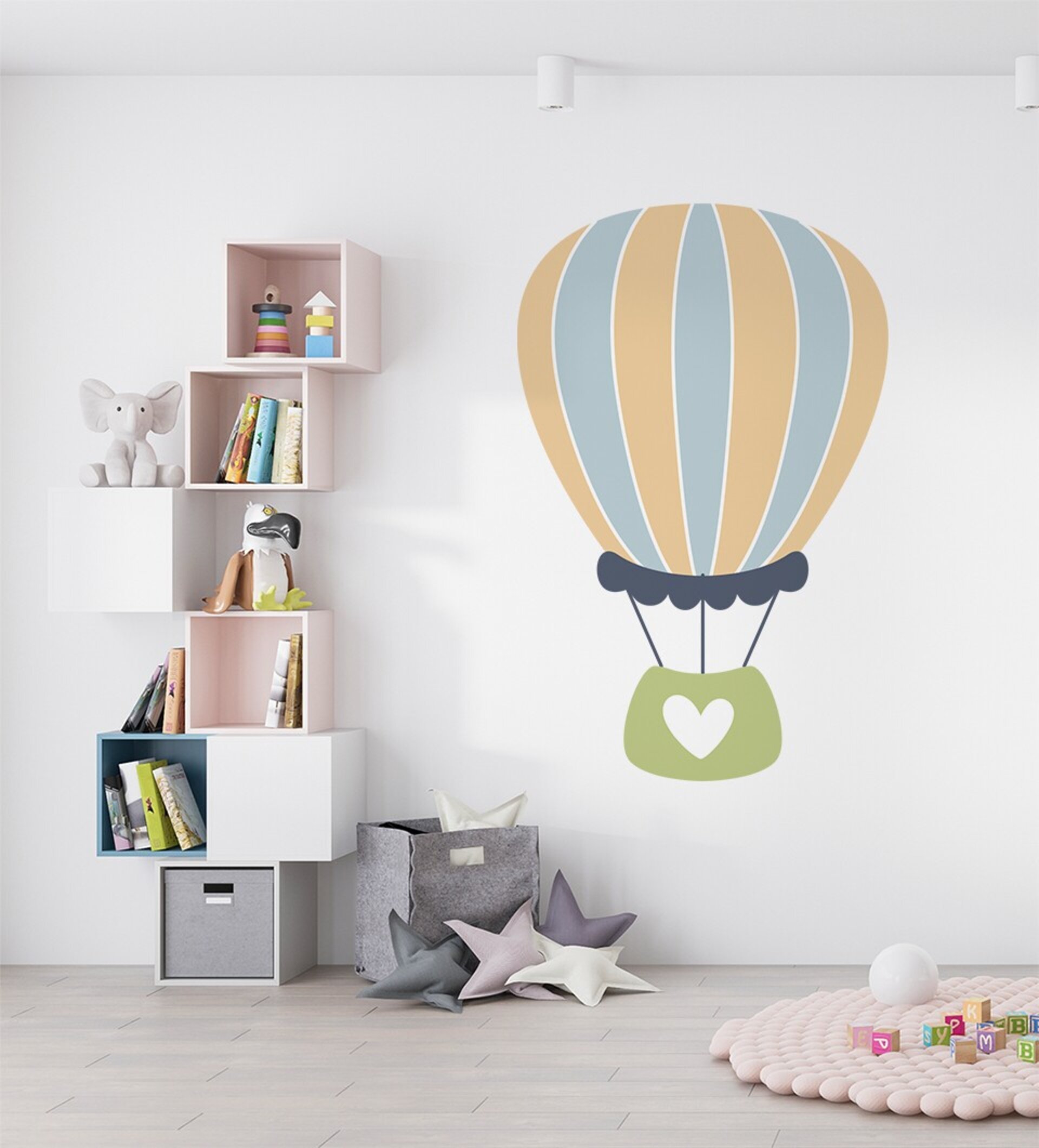 Vinilo pared Globo - 2